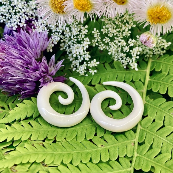Jewelry - 🌈Spiral Buffalo Bone Stretchers